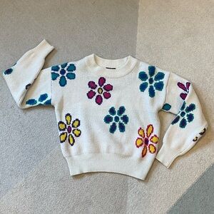 Wild Fable Flower Sweater